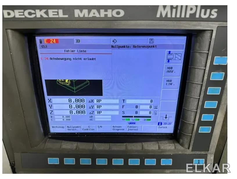 DECKEL MAHO MILLPLUS