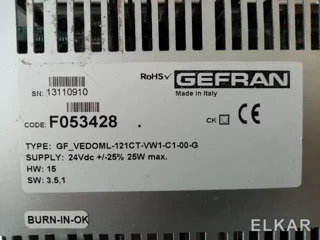 GEFRAN F053428