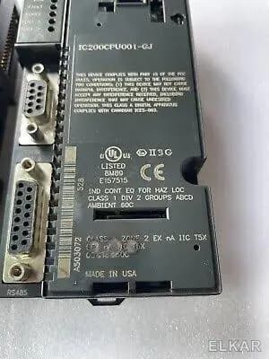 Ge-Fanuc IC200CPU001-GJ