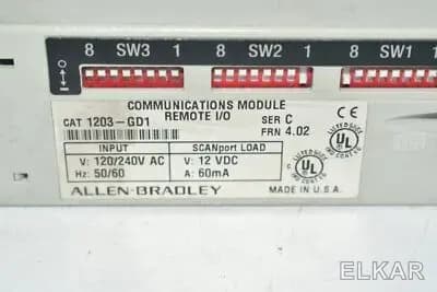 ALLEN BRADLEY CAT 1203-GD1